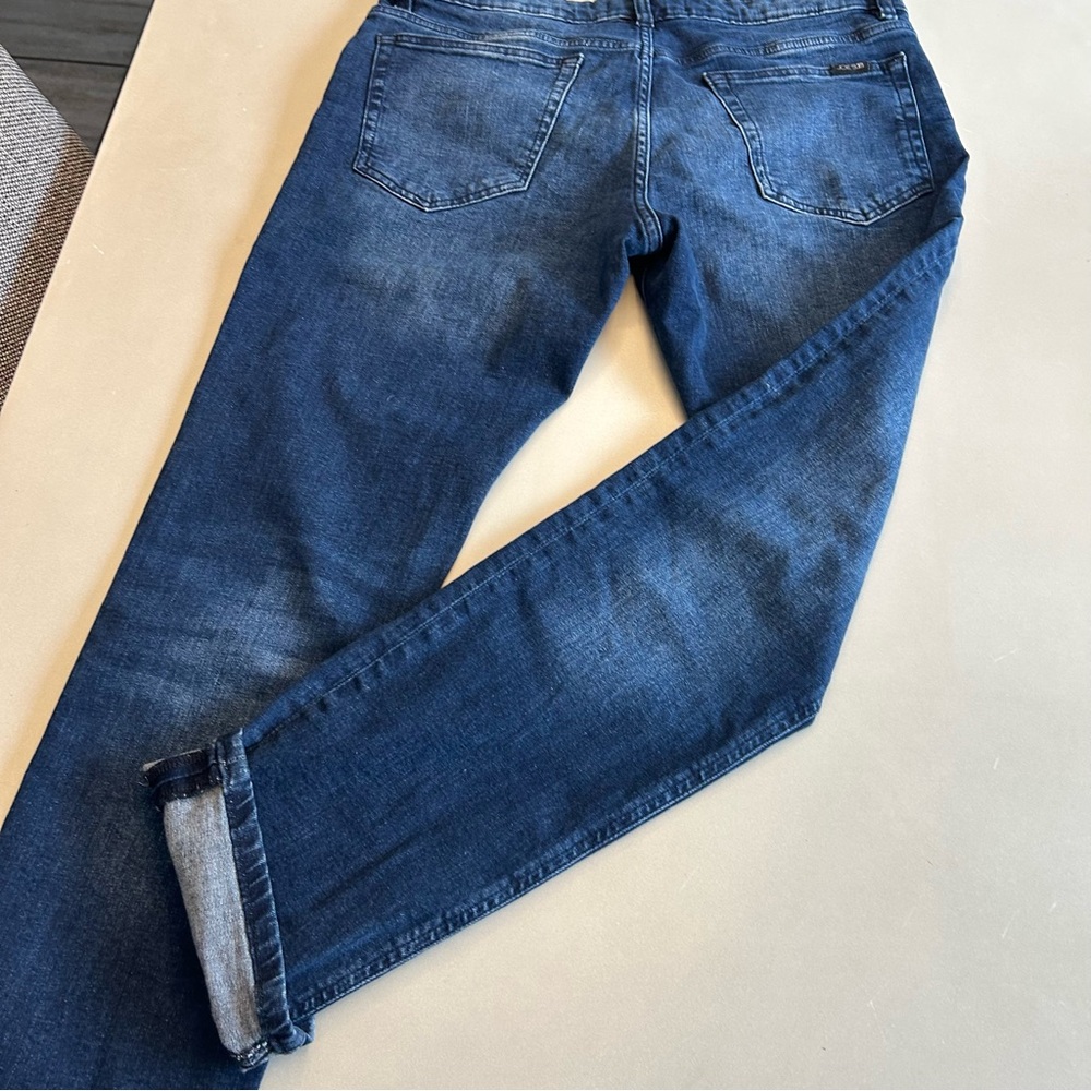 Joe's Jeans Dark Blue The Asher Slim Fit Men's Jeans Size 34 - Picture 9 of 10